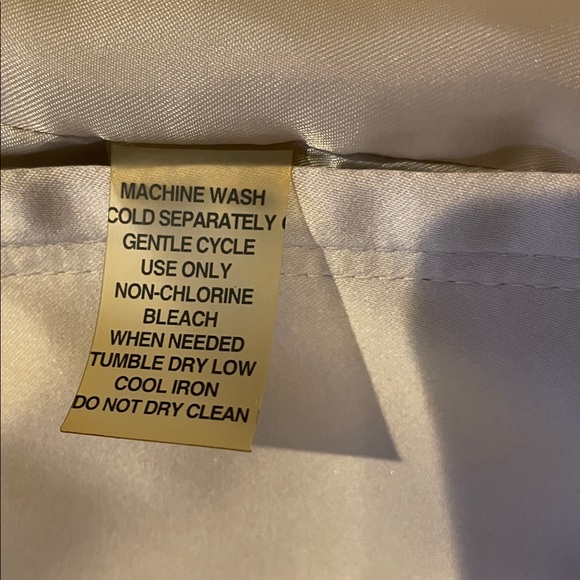 Vintage TAHARI tan/gold quiet luxury, Y2K dressy trench overcoat size SM - Picture 5 of 11